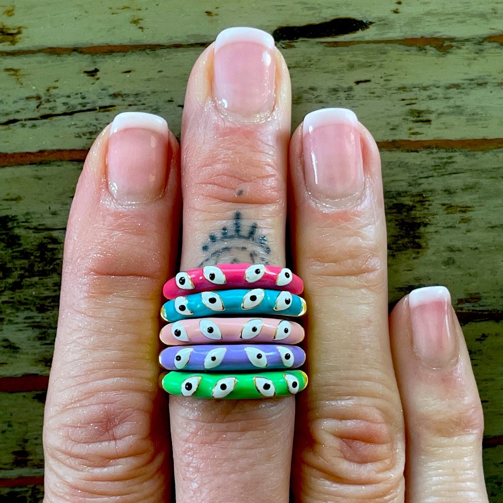 Evil Eye Rings Protect your Energy